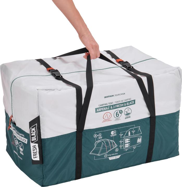 Immagine prodotto Quechua Arpenaz Family 6 3 FB (20 kg, 6 persone)