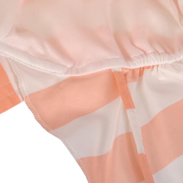 Produktbild Lässig Sonnenhut Flap Block Stripes – Milky Peach Gr. 43-45 cm (43, 45, 44 C)