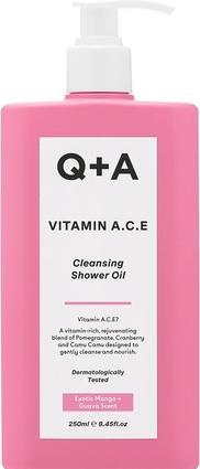 Produktbild Q+A Vitamin A.C.E Cleansing Shower Oil (250 ml)