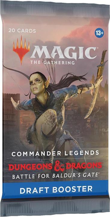 Immagine prodotto Magic the Gathering Comandante Leggende (Inglese, Display del booster)