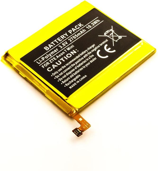 Image du produit AGI Batterie compatible avec ZTE Axon 7 Mini - Batterie - Mini (AAAA)