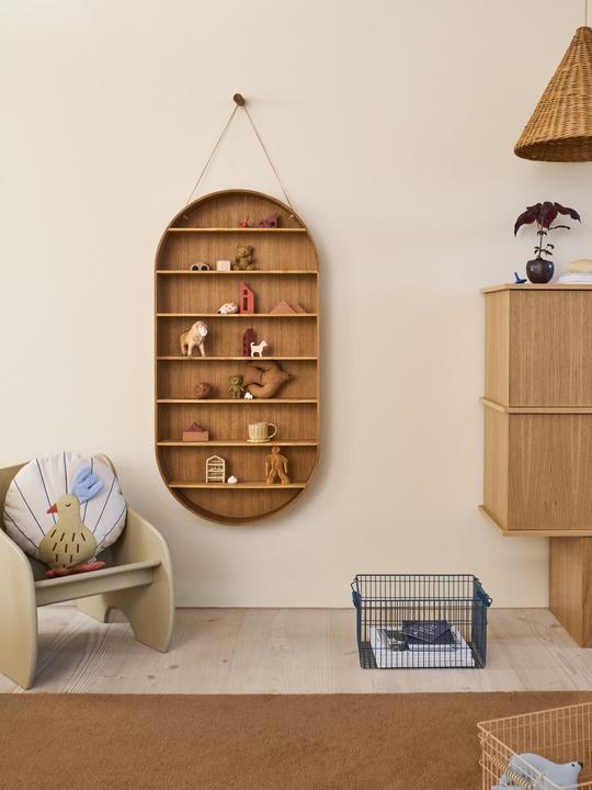 Actual product image Ferm Living Cala Stackable Baskets (2 x, 36 x 26 x 20 cm)