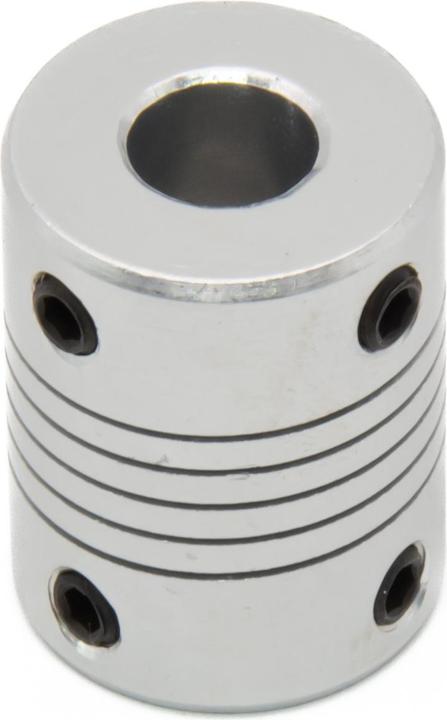 Produktbild Purecrea 8mm/5mm Flexible Aluminium Kupplung mit Stiftschrauben