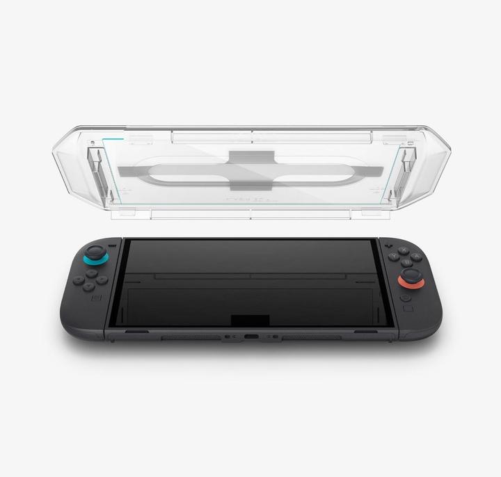 Image du produit Spigen - Screen Protector Glas.tR EZ-FIT (2pack) - for Nintendo Switch 2 - Clear (Switch 2)