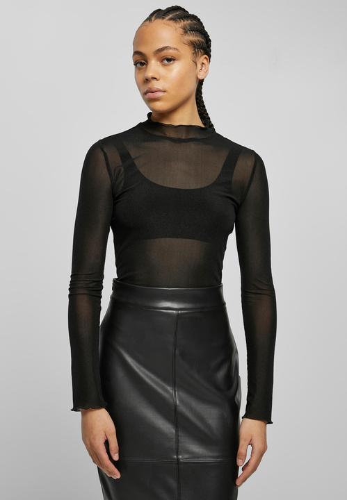 Actual product image Urban Classics Ladies Mesh Turtleneck Body (5XL)