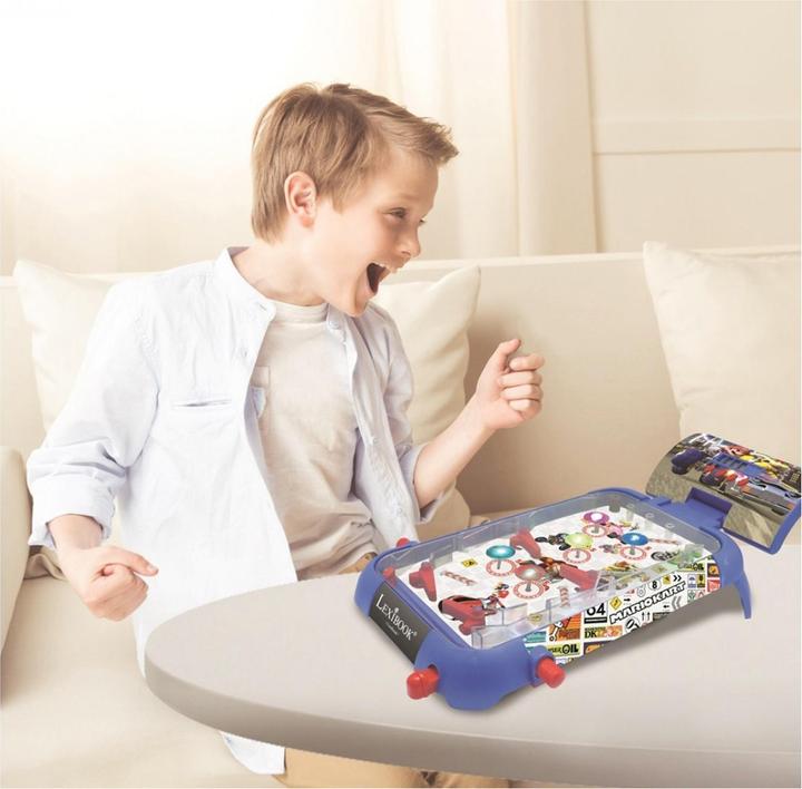 Immagine prodotto Lexibook Flipper elettronico Mario Kart con effetti luminosi e sonori (Tedesco, Inglese, Francese, Italiano)
