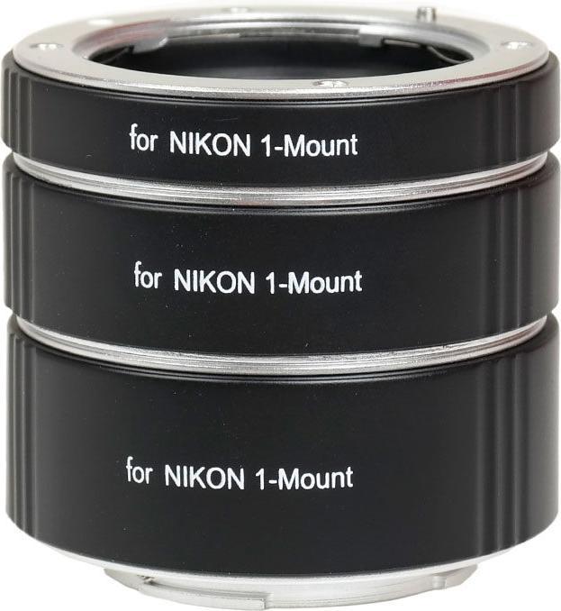Produktbild Caruba Extension Tube Set Nikon 1 Serie Aluminium (Makro-Zwischenring, Nikon 1)
