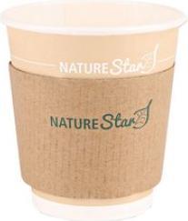 Actual product image Hygostar Cup sleeve 0.2l 25 pieces brown (25 x)