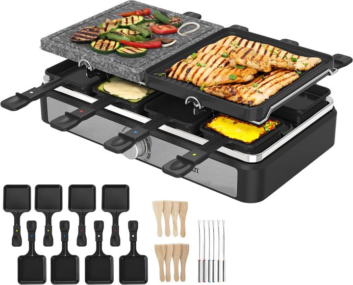 Actual product image Zilan Raclette-Grill für 8 Personen