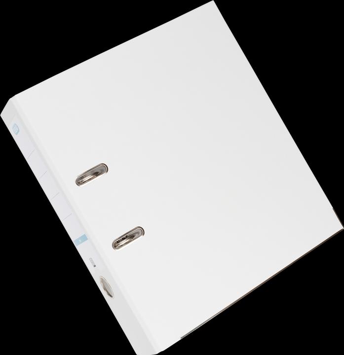 Actual product image Elba Folder smart PP paper, spine width: 80 mm, white DIN A4, cover outside PP (A4, 80 mm, 1 Piece)
