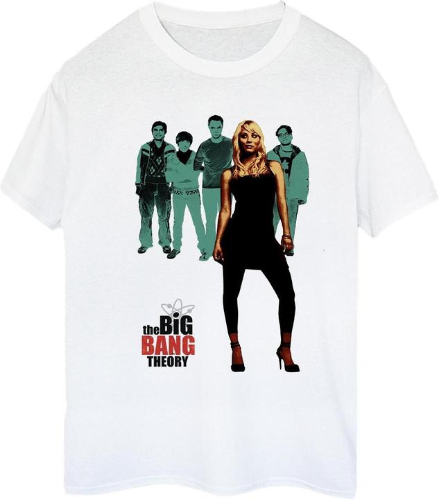 Dam Penny Stehend Baumwolle Boyfriend TShirt