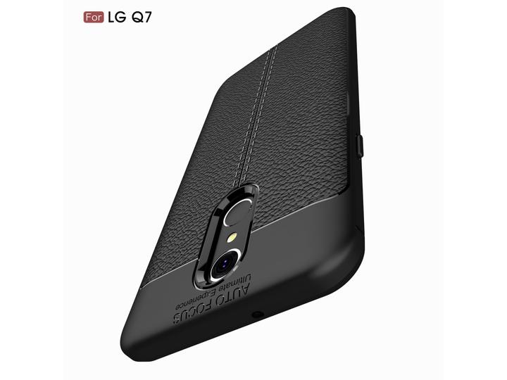 Immagine prodotto Screenguard LG Q7+ Custodia Design in pelle Copertura in TPU (LG Q7+)