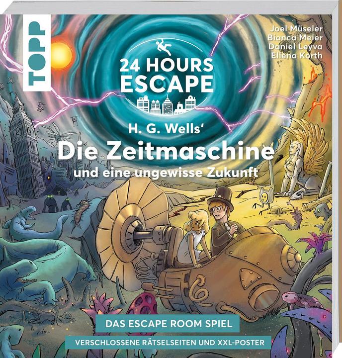 Produktbild 24 HOURS ESCAPE – Das Escape Room Spiel – Die Zeitmaschine (Deutsch)
