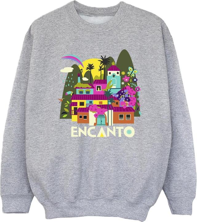 Actual product image Disney Girls Encanto Many Houses Sweatshirt (104)