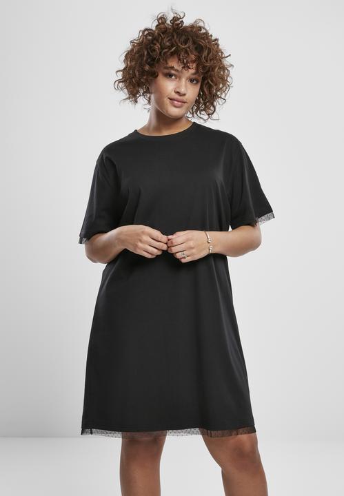 Produktbild Urban Classics Ladies Boxy Lace Hem Tee Dress (M)