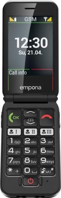 Actual product image Emporia V228 7.11 cm (2.8" ) Black Entry-level phone (2.80", 2 Mpx, 2G)