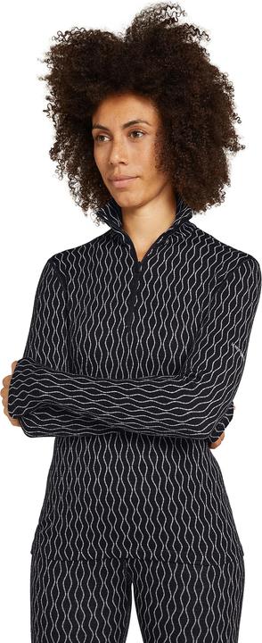 Actual product image Icebreaker Women's Merino 260 Vertex L/S Half Zip On-Piste (XS)