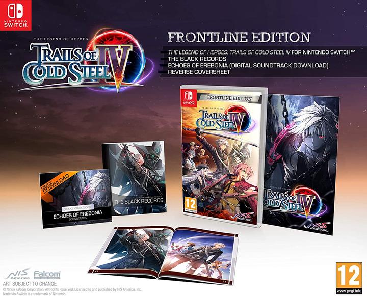 Produktbild NIS The Legend of Heroes: Trails of Cold Steel IV (Frontline Edition) (Switch, Switch Lite, Switch OLED)