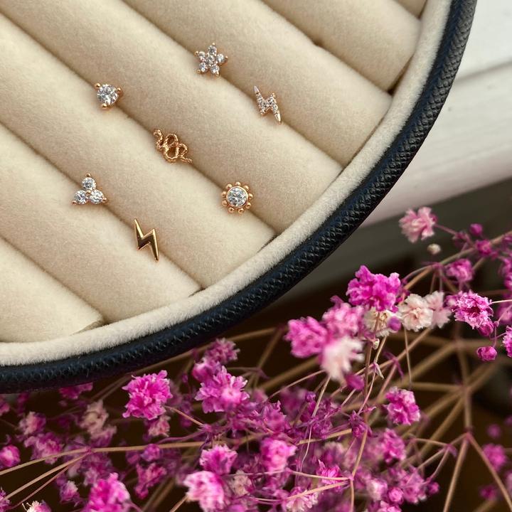 Produktbild Fleur de nuit Adira-Einzelstück (925 Silber, 18 Karat Gold)