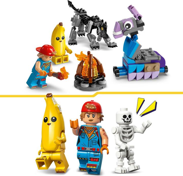 Produktbild LEGO Das Lager von Schali und der Zündkerzenkünstlerin (77075, LEGO Fortnite)