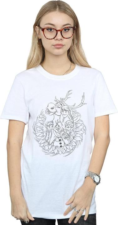 Produktbild Disney Frozen Friends Wreath TShirt (XXL)