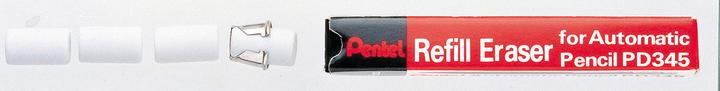 Produktbild Pentel Ersatzradiergummis PDE-1 (Ersatzmine, Weiss)