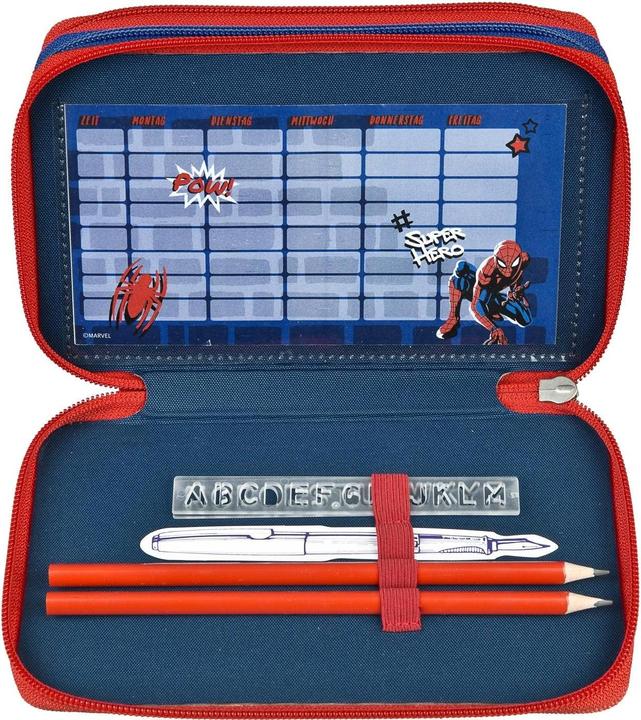 Actual product image Scooli Case Tripledecker Spider-Man