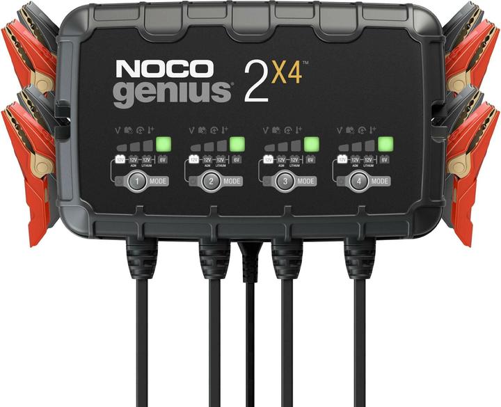 Actual product image Noco Genius 2X4 (12V, 6V, 12 A)