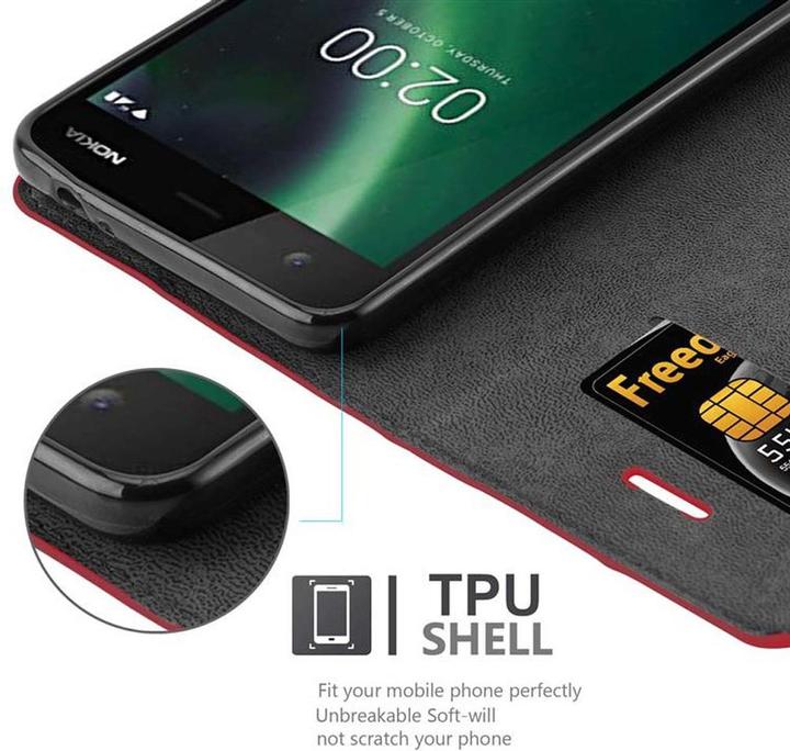 Produktbild Cadorabo Book Invisible Magnet Cover (Nokia 2)