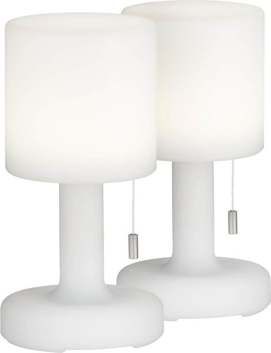 FHL easy FHL Termoli LED set of 2 rechargeable outdoor lights USB 1.5W RGB colour control dimmable IP44 (IP44)