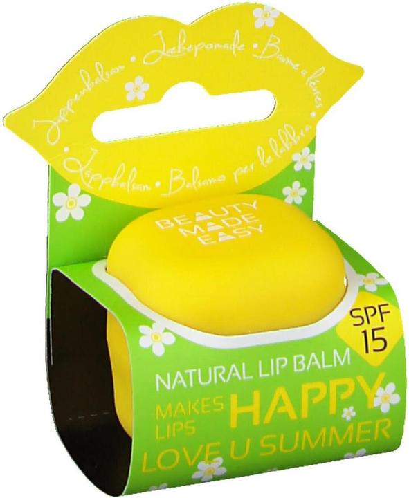 Actual product image Beauty Made Easy Love U Summer Natural Moisturising Lip Balm 6.8g