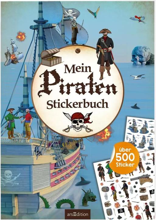 Mein Piraten-Stickerbuch (Allemand, Timo Schumacher, 2017)