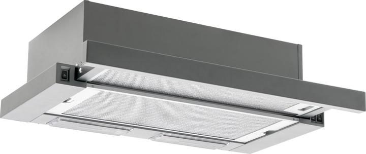 Amica Flachschirmhaube FH 664 620 E BxT 60 x 31 cm silber (Flachschirmhaube)