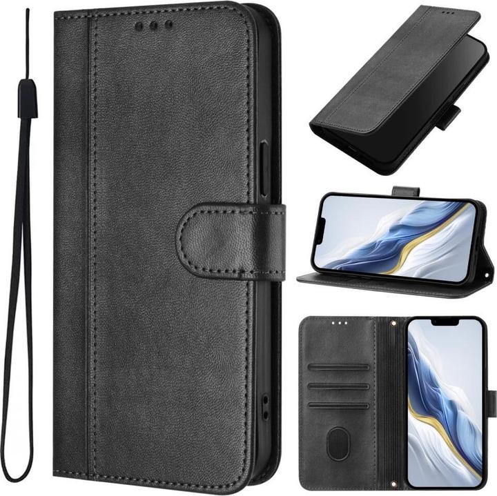 Image du produit Cover-Discount HONOR Magic7 Lite – Wildleder Look Etui im Vintage Design (Honor Magic7 Lite)