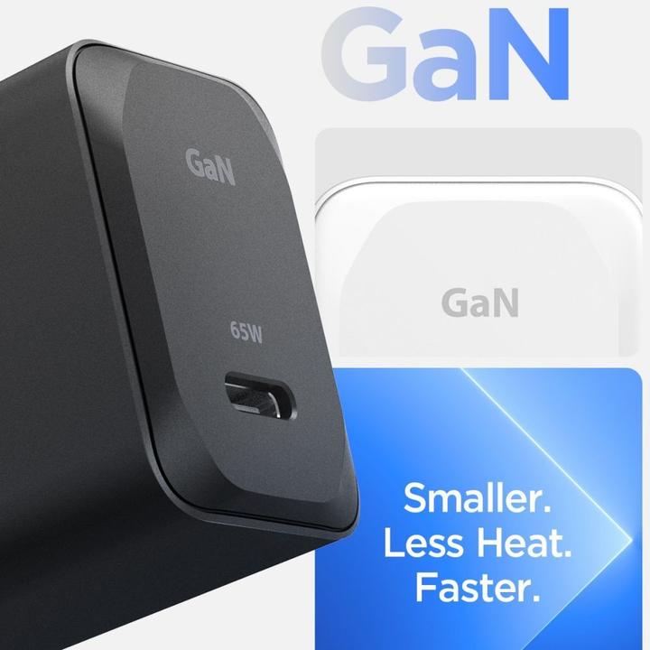 Image du produit Spigen Chargeur ArcStation Pro + Câble USB-C 65W - Blanc (65 W)
