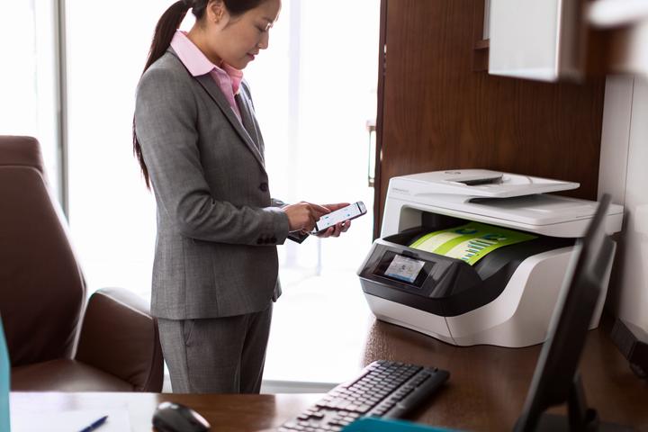 Image du produit HP OfficeJet Pro 8730 (Encre, Couleur)