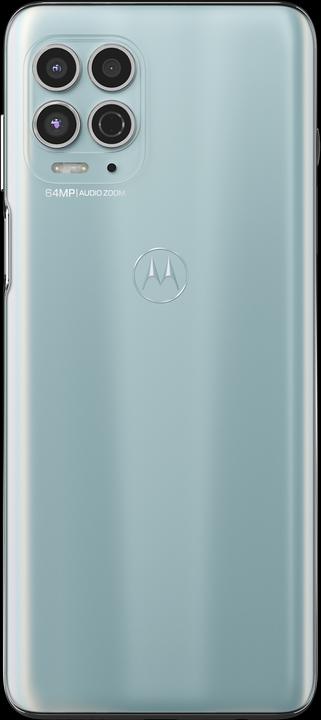 Produktbild Motorola Moto G100 (128 GB, Iridescent Sky, 6.70", Hybrid Dual SIM, 64 Mpx, 5G)