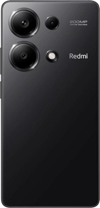 Produktbild Xiaomi Redmi Note 13 Pro (512 GB, Midnight Black, 6.67", Hybrid Dual SIM, 200 Mpx, 4G)