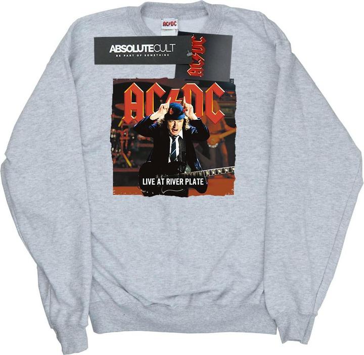 AC/DC Live At River Plate Columbia Records Sweatshirt