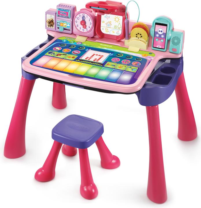 Produktbild VTech 5-in-1 Magischer Schreibtisch pink (Deutsch)