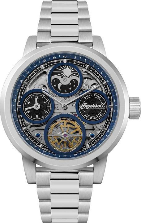 Produktbild Ingersoll 1892 Ingersoll I16003 Herrenuhr The Arc Automatik 44mm 5ATM (Skeleton-Uhr, 44 mm)