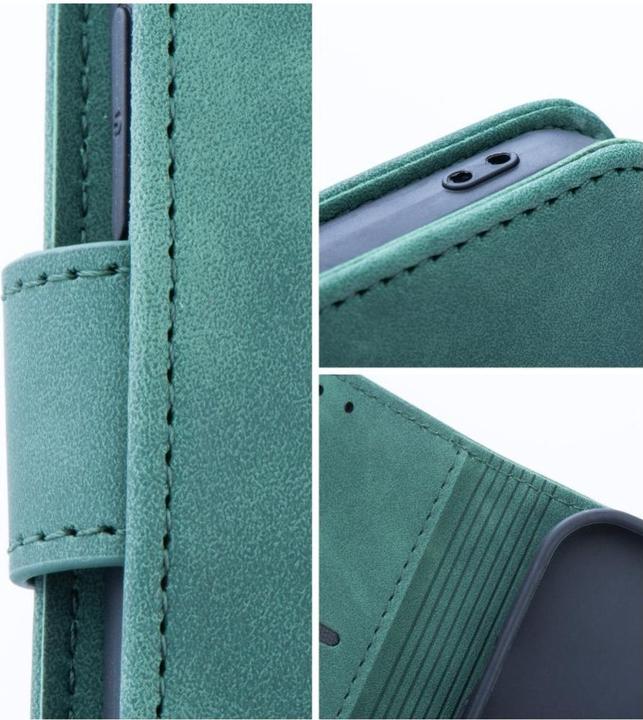 Produktbild OEM Back panel cover TENDER Book Case for SAMSUNG A23 5G green (Samsung Galaxy M23 5G)