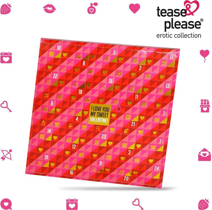 Immagine prodotto Moodzz Calendario dell'Avvento di San Valentino (Compilazione del gioco, Tedesco, Spagnolo, Francese, Norvegese, Olandese, Svedese, Italiano, Inglese)