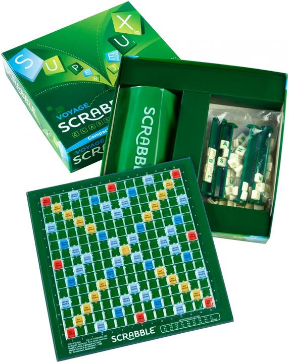 Image du produit Mattel Games Scrabble Voyage - Jeu de Société - 10 ans et + (Français)