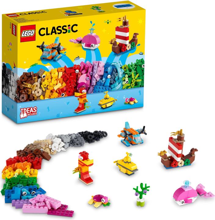 Image du produit LEGO Les plaisirs créatifs de la mer (11018, LEGO Classic)
