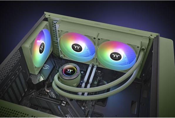 Image du produit Thermaltake TH280 V2 ARGB Sync CPU Liquid Cooler All-In-One gn