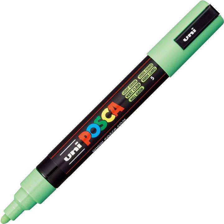 Actual product image Posca Marker PC-5M round tip (Green, 2.50 mm, 1 x)