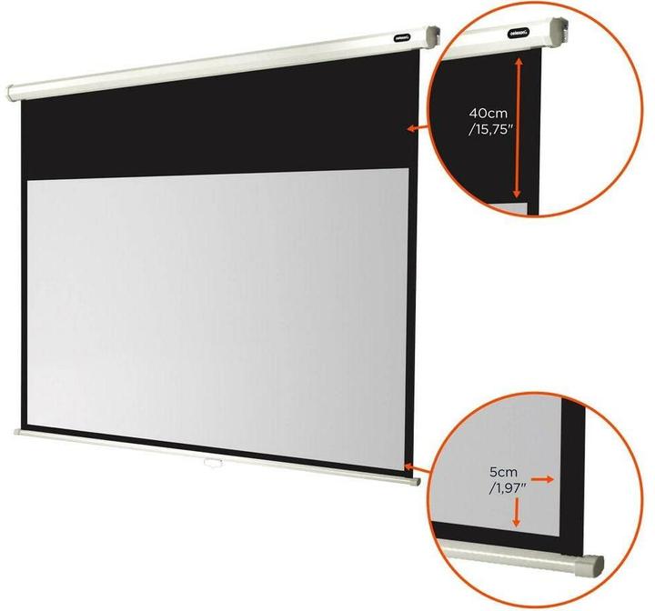 Actual product image Celexon Rollo Economy, Canvas, 16:9 (99.61", 16:9)