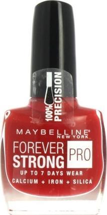 Image du produit Maybelline New York GEMEY MAYBELLINE Forever Strong Pro Nail Polish 505 Forever Red (505 Forever Red)