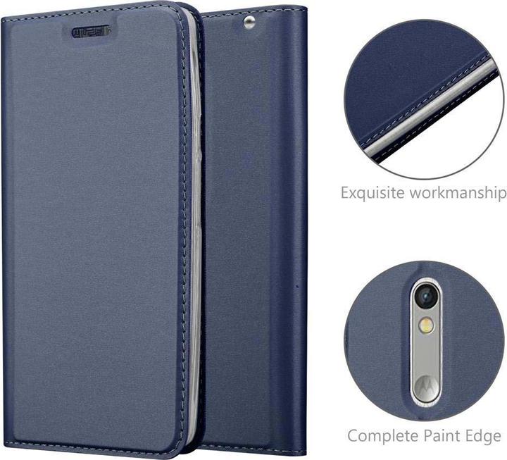 Image du produit Cadorabo Book Classy Style Cover (Motorola Moto X Play)